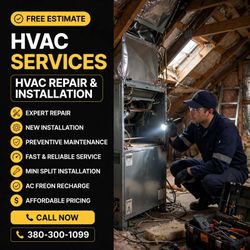 Mini-split, Installation Included, Mini Split for Sale with installation Heat and Cool, HVAC System