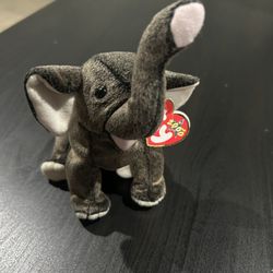 Ty Beanie Baby Elephant New With Tags