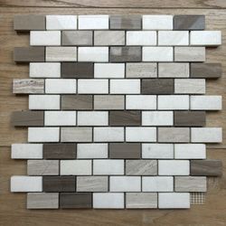 marble mosaic backsplash tiles cl131