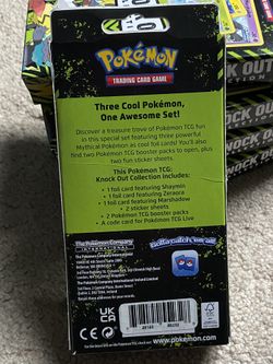 Pokémon TCG: Zeraora, Marshadow, Shaymin Cosmos Holo - Knockout Collection NM