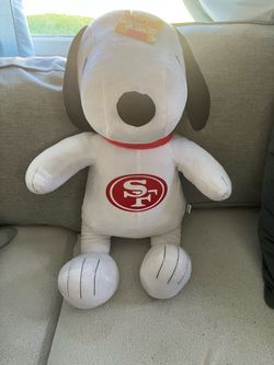 49ers Snoopy dog toy