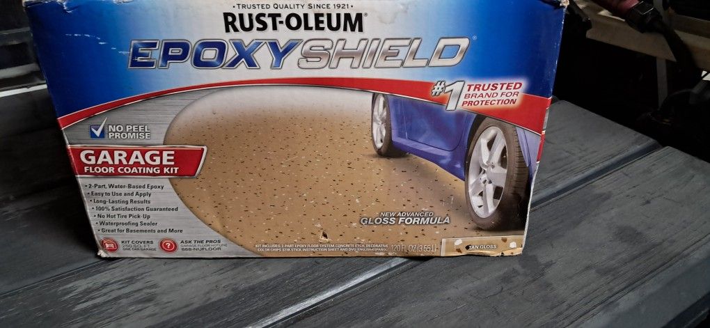 Rustoleum epoxy shield