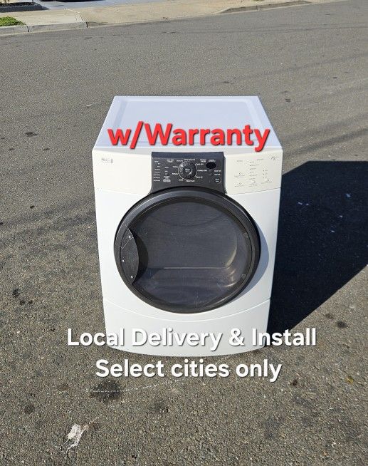 Clean Good Working Kenmore Elite Electric 220v Dryer 