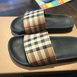 Kids Burberry Slides