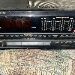 Black Pioneer Stereo Receiver Sx-201