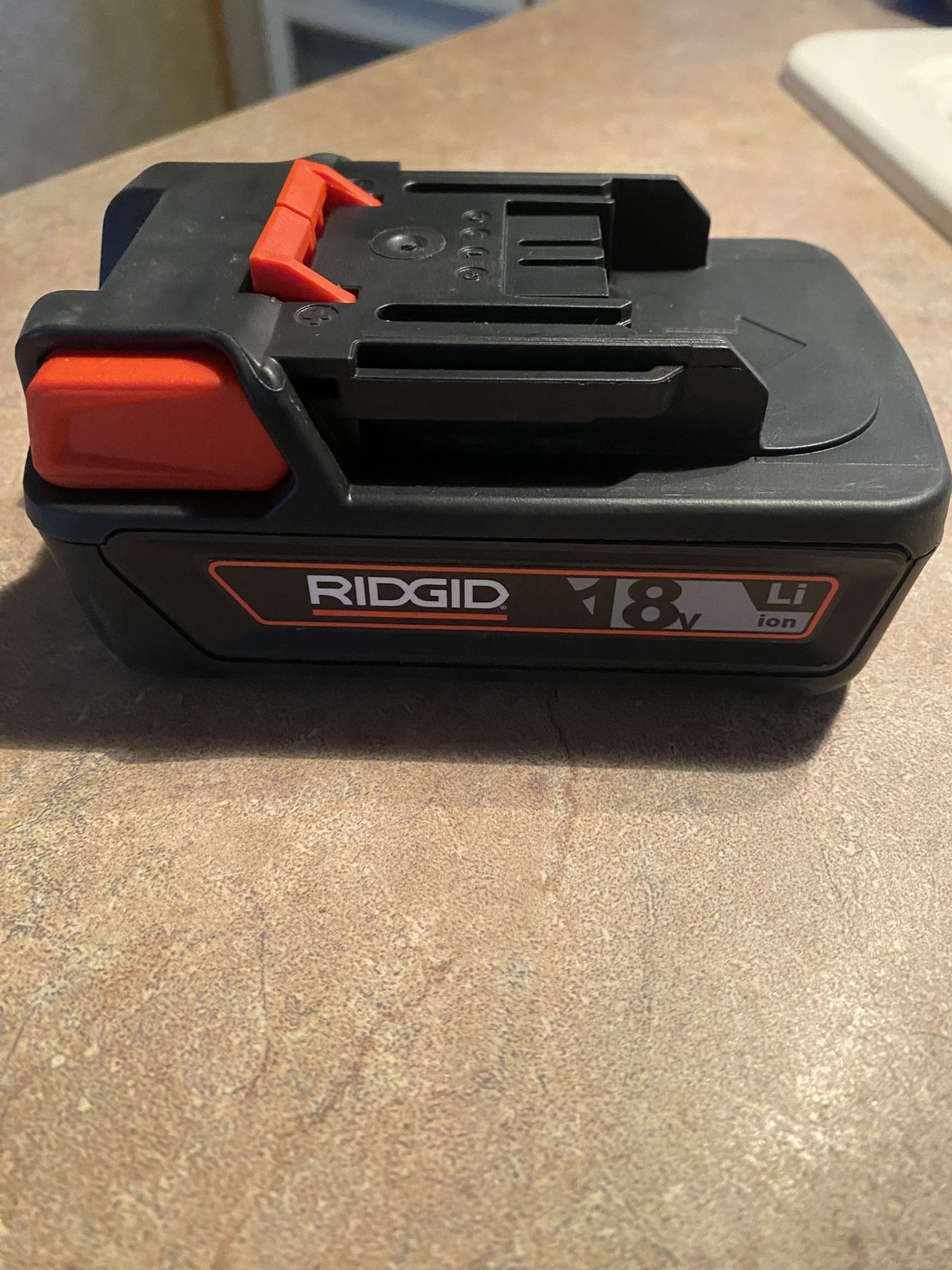 Battery: RIDGID®, 18V Advanced Lithium, Li-ion, 1 Batteries Included, 2.5 Ah,