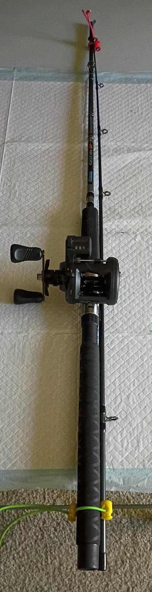 Okuma Classic/BPS Depthmaster Left Hand Reel