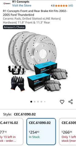 LEXUS ES - 350 /  Concepts Front & Rear Brake Kit
