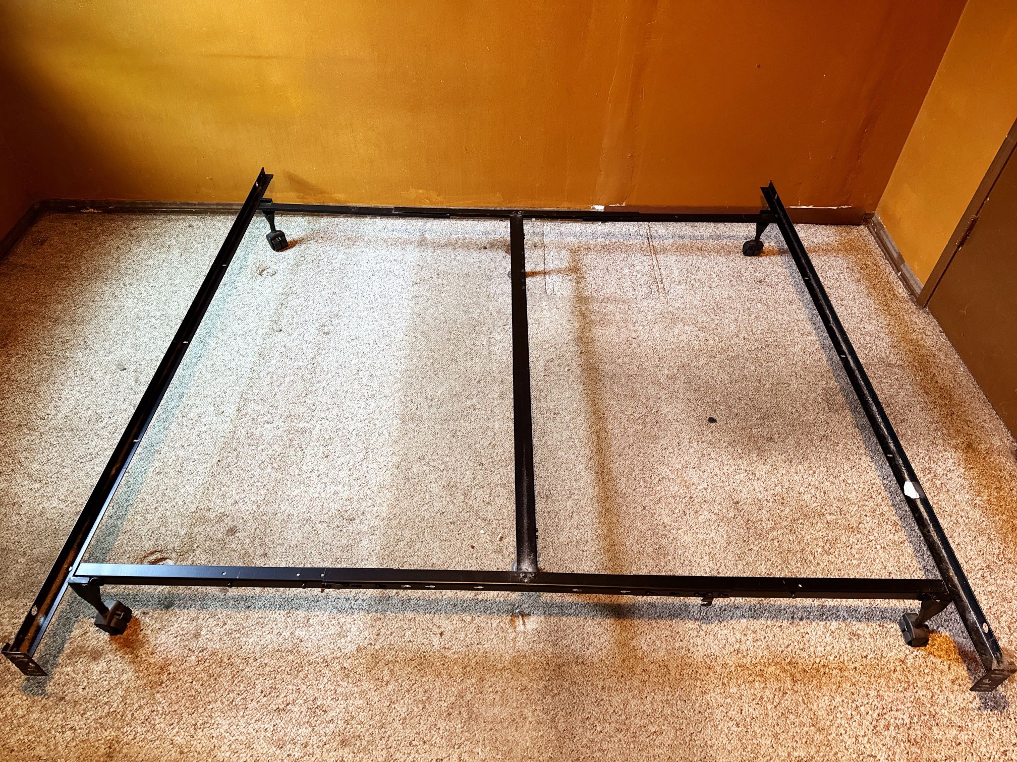 cali king bed frame and box springs