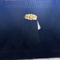 Nugget 14k Yellow Gold Ring