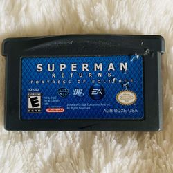 SUPERMAN RETURNS Nintendo Gameboy Advance