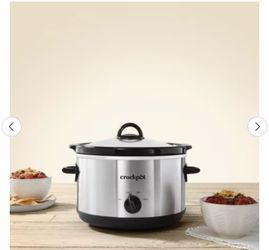Stainless Steel CrockPot 4.5 QT Slow Cooker