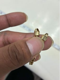 10k yellow gold Franco chain 28”