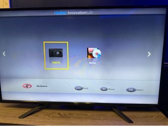 55 inch Haier TV