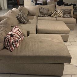 Sofa Sectional With Ottoman