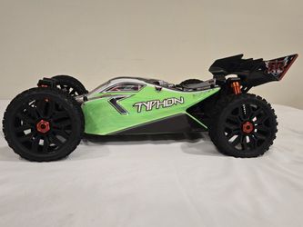RC ARRMA TYPHON BRUSHLESS UPGRADED 