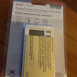 Programmable Line Voltage Thermostat
