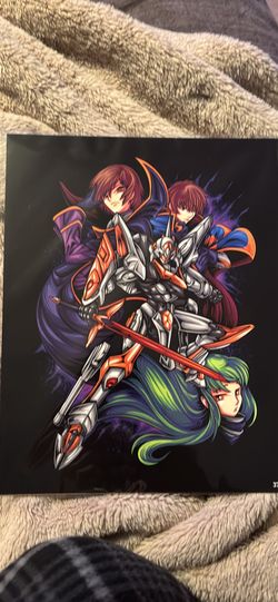 CODE GEASS BAM BOX ANIME Exclusive ART PRINT 377/1150 FUJHINE