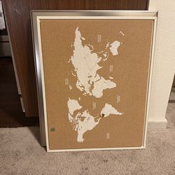 Map Cork board