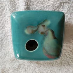 Square Ikebana Vase by Georgetown Pottery