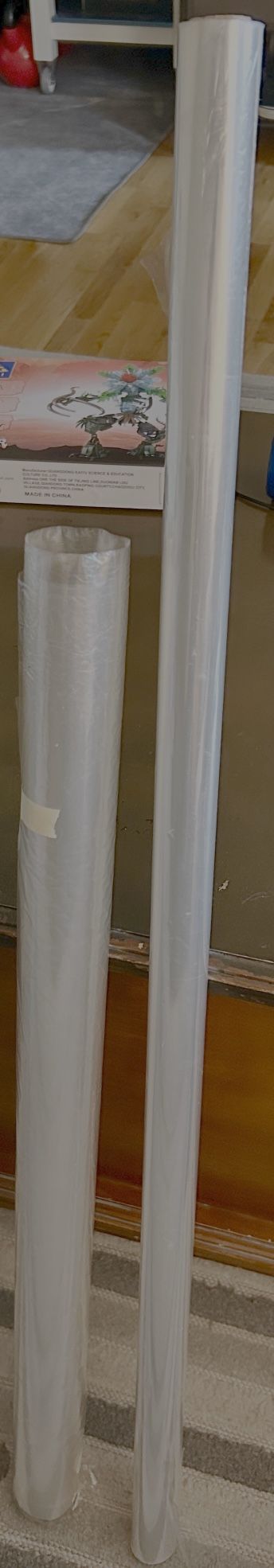 2 Rolls of Gift Basket Shrink Wrap