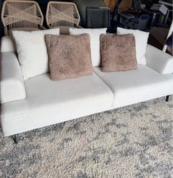 THE RIGHT PATH 82.67" Elegant and modern sofa