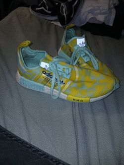 Adidas Nmd R1 (Blue & Yellow)