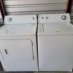 Heavy Duty!!! Commercial Quality!!! Super Capacity!!! Whirlpool Washer and Matching Gas Dryer, Must See To Appreciate!!!