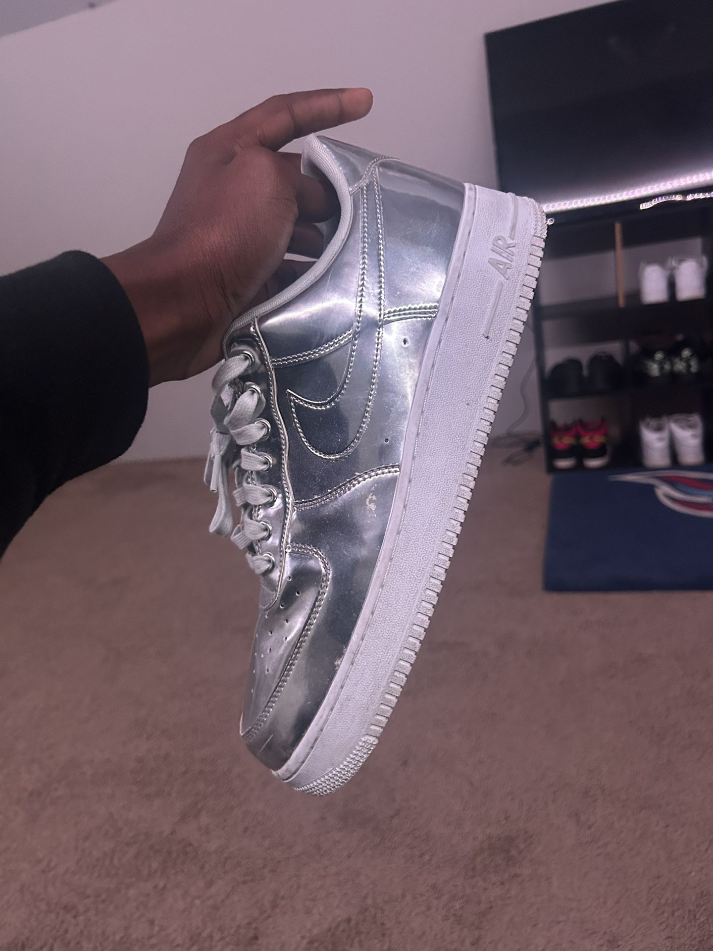 Air Force 1 Chrome silver