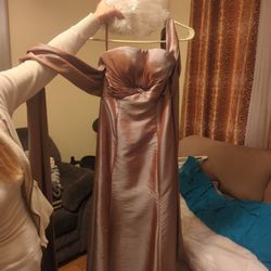 Satin Bridesmaid Dress