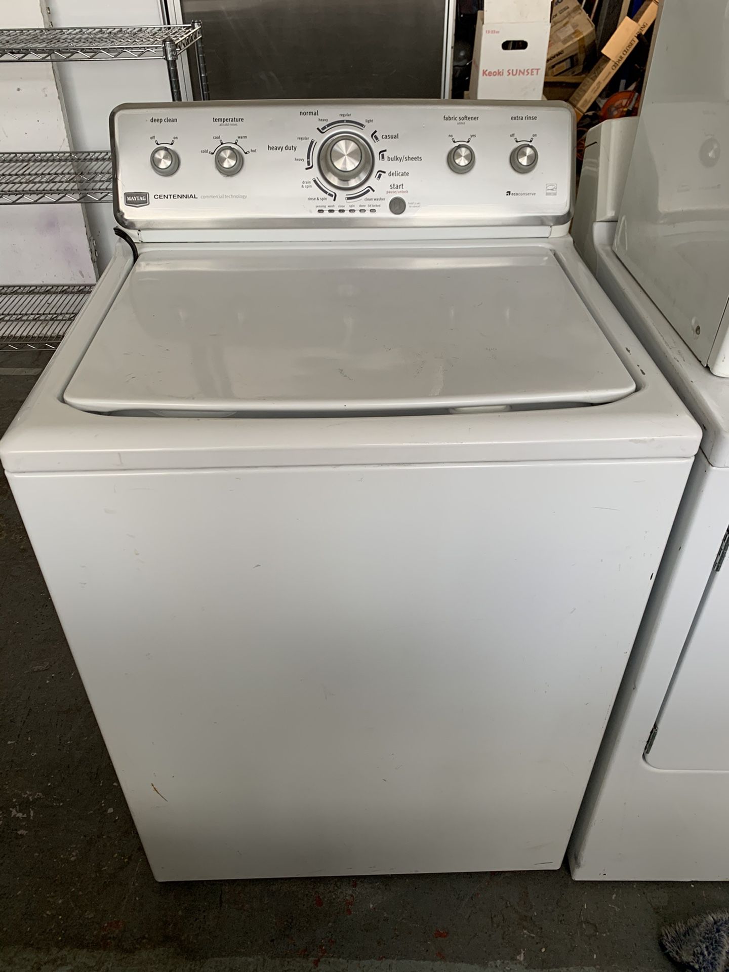 3-4yr old Maytag Centennial Washing Machine