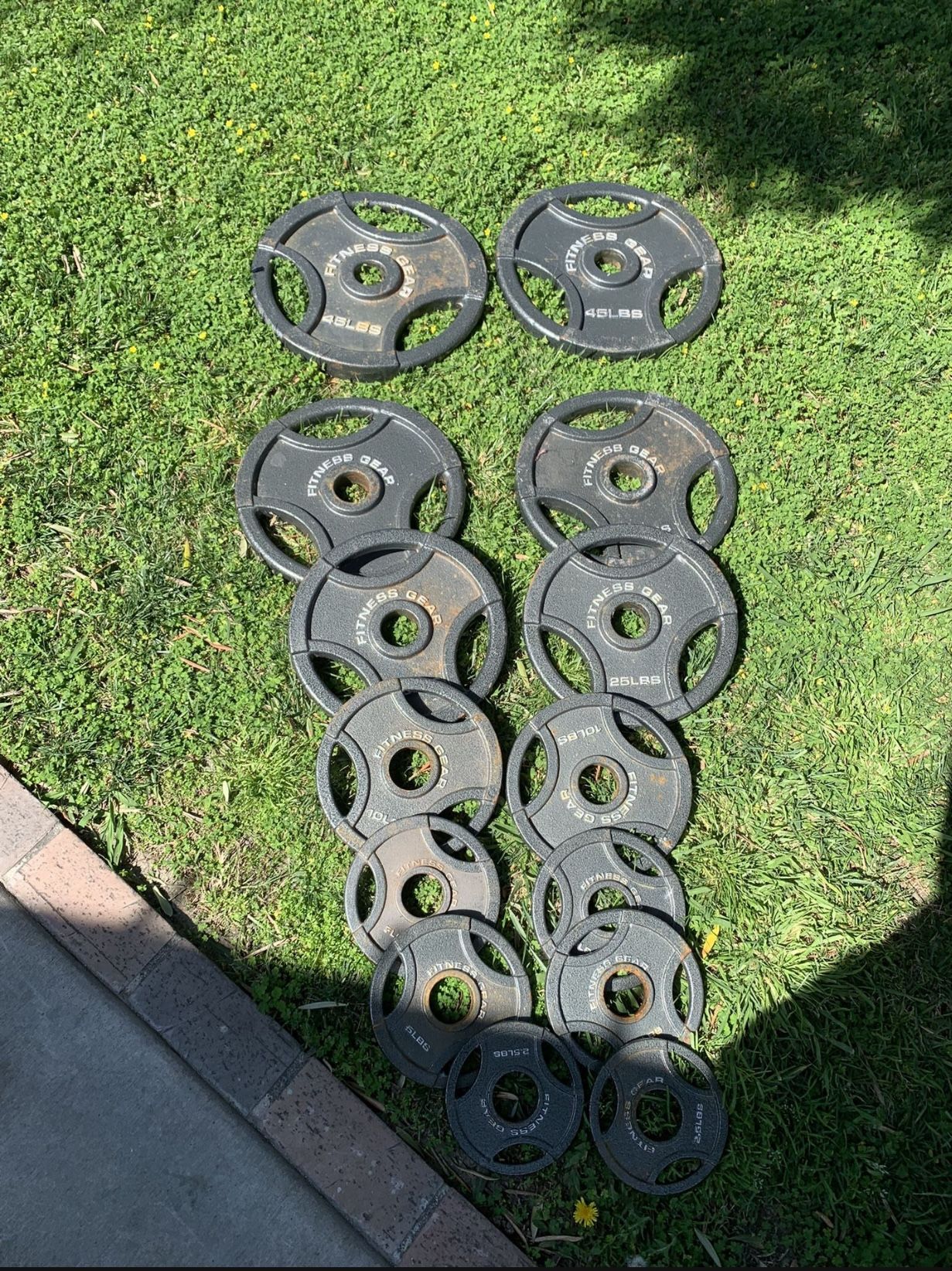 Fitness Gear weights