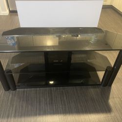 Glass Tv stand 
