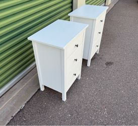 Beautiful White Matching Nightstands + Free Delivery