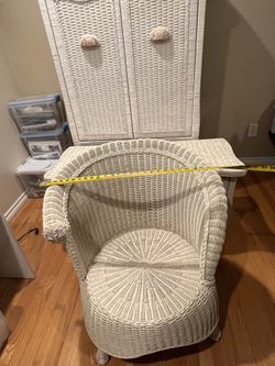 Pier 1 Wicker Chair. Part Of The Jamaica Collection