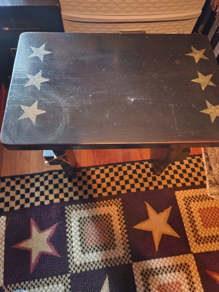 Primitive Star End table.