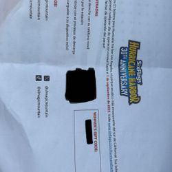 2 Hurricane Harbor Tickets