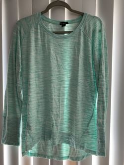 Champion teal lightweight long sleeve shirt