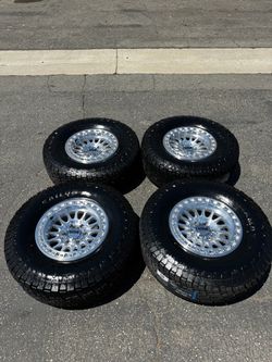 KMC KM552 IMS 6x5.5 17" Machined Wheels With New 35” Sailun Terramax AT2 All-Terrain Tires