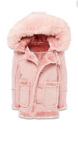 Kids fur coat