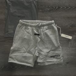 Grey Essential Shorts Size M