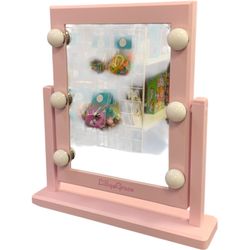 Lilly Grace Pink Lighted Make Up Mirror