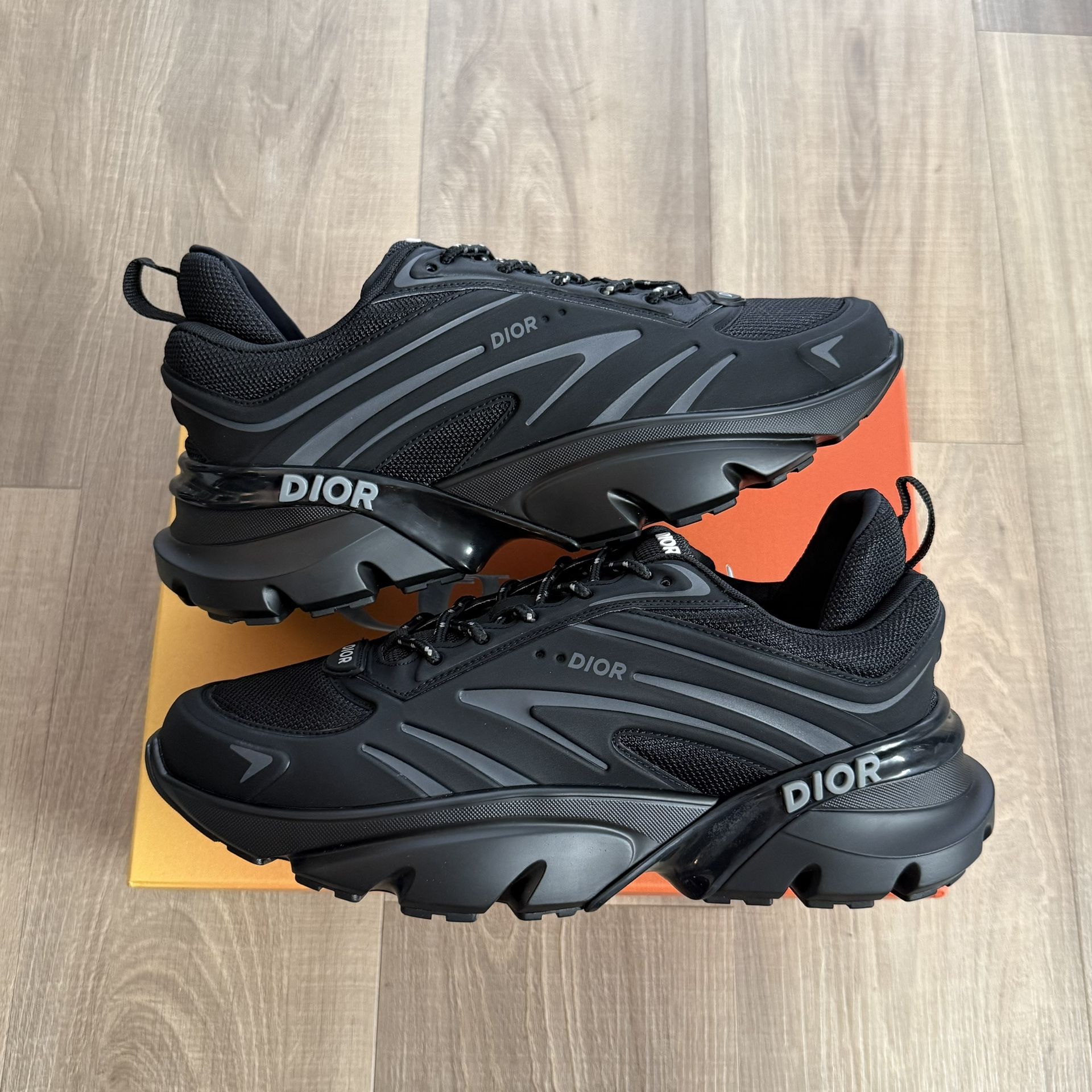 B44 Blade Sneaker Black Technical Mesh and Black Technical Fabric