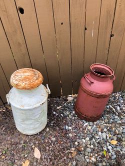 Antique Milk Jugs