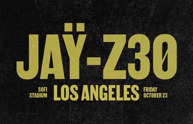 Jay Z pit tickets Oct 23rd
