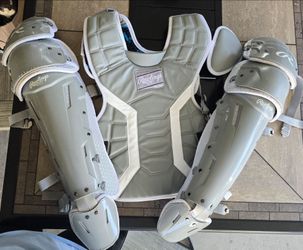 Rawlings  MACH PRO Series Catcher's Chest Protector and Leg Guards  (Adult Size)