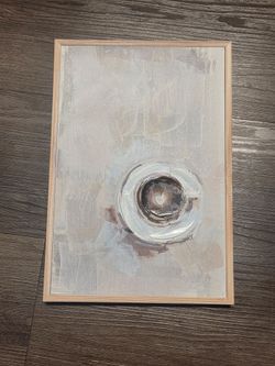 Abstract Coffee Cup Painting