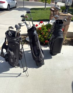 GOLF CLUB AND BAG PACKAGE