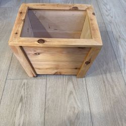 Flared Cedar Planter