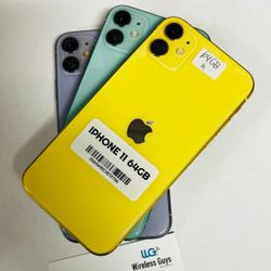 On Sale iPhone 11 64gb Fully Unlocked 